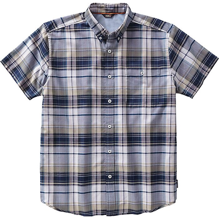 Royal Robbins Men's Go Everywhere Oxford Plaid SS Shirt 1 Royal Robbins Men's Go Everywhere Oxford Plaid SS Shirt
