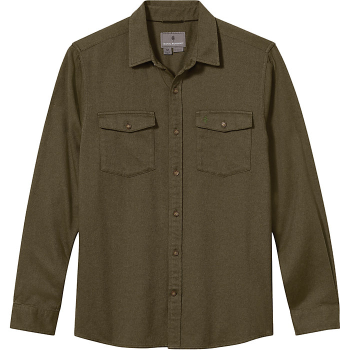 Royal Robbins Men's Bristol Organic Cotton Twill LS 5 Royal Robbins Men's Bristol Organic Cotton Twill LS - Image 5