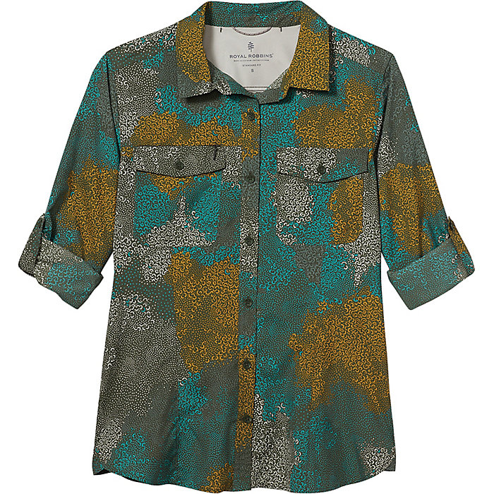 Royal Robbins Women's Expedition Print LS Shirt 4 Royal Robbins Women's Expedition Print LS Shirt - Image 4