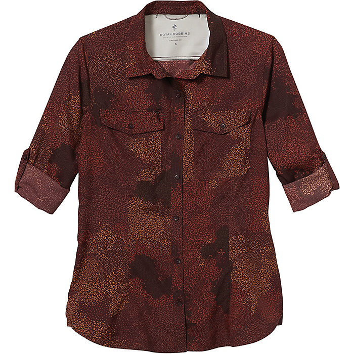 Royal Robbins Women's Expedition Print LS Shirt 6 Royal Robbins Women's Expedition Print LS Shirt - Image 6