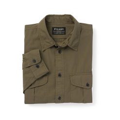 Filson Men's Washed Feather Cloth Shirt -Royal Robbins Sales 10522861x1036835 vAlt2