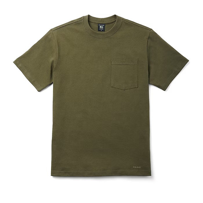 Filson Men's Pioneer Solid One Pocket T-Shirt 4 Filson Men's Pioneer Solid One Pocket T-Shirt - Image 4