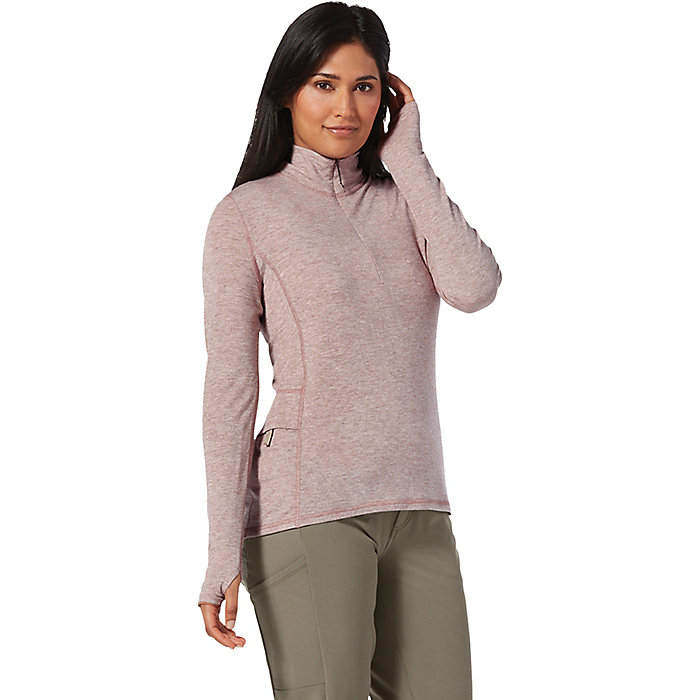 Royal Robbins Women's Venturelayer 200 1/4 Zip LS Top 4 Royal Robbins Women's Venturelayer 200 1/4 Zip LS Top - Image 4